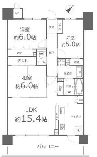 サーパス医大南　305号室