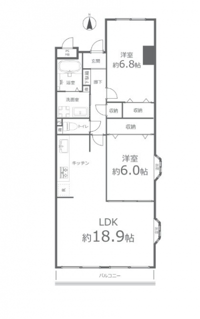 エバーグリーン東古松505号室