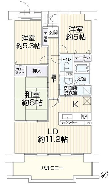 グラン・コートさいⅢ番館　303号室