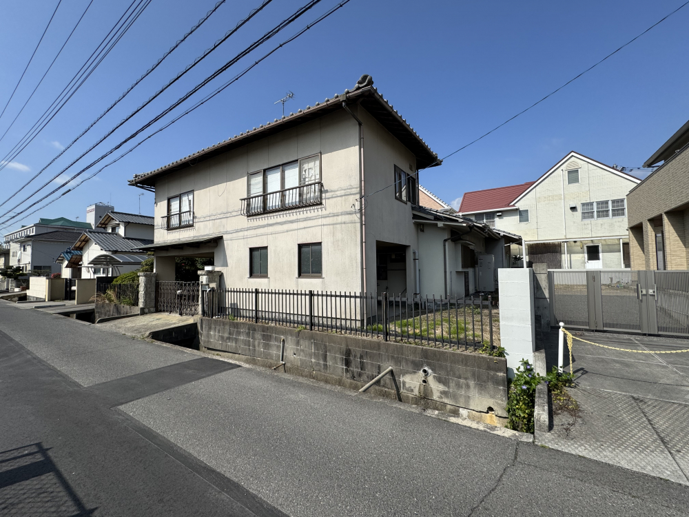 岡山市中区中井4丁目売地（古家付き）